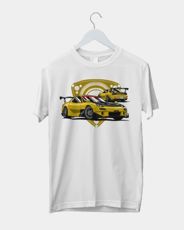 Mazda RX-7 White T-Shirt