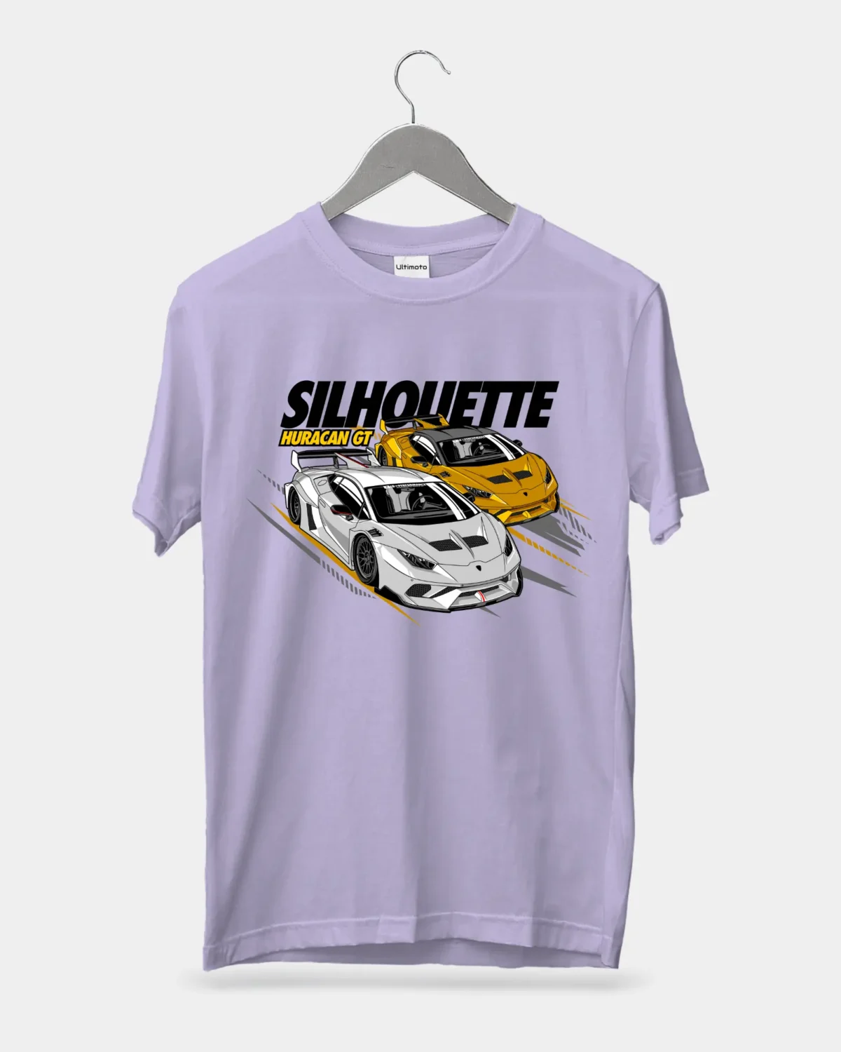 Huracan GT Silhouette Lavender T-Shirt