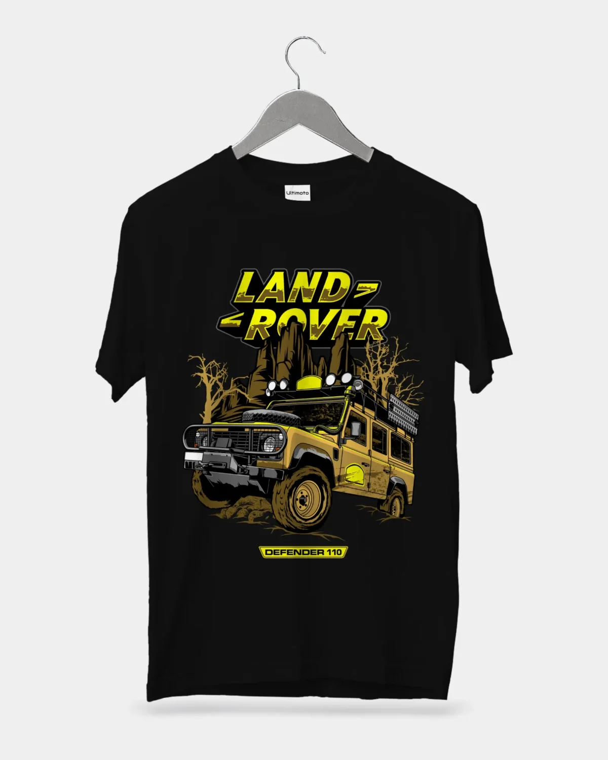 Land Rover Defender 110 Black T-Shirt