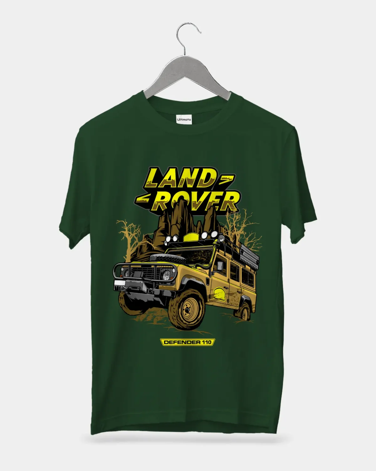 Land Rover Defender 110 Bottle Green T-Shirt