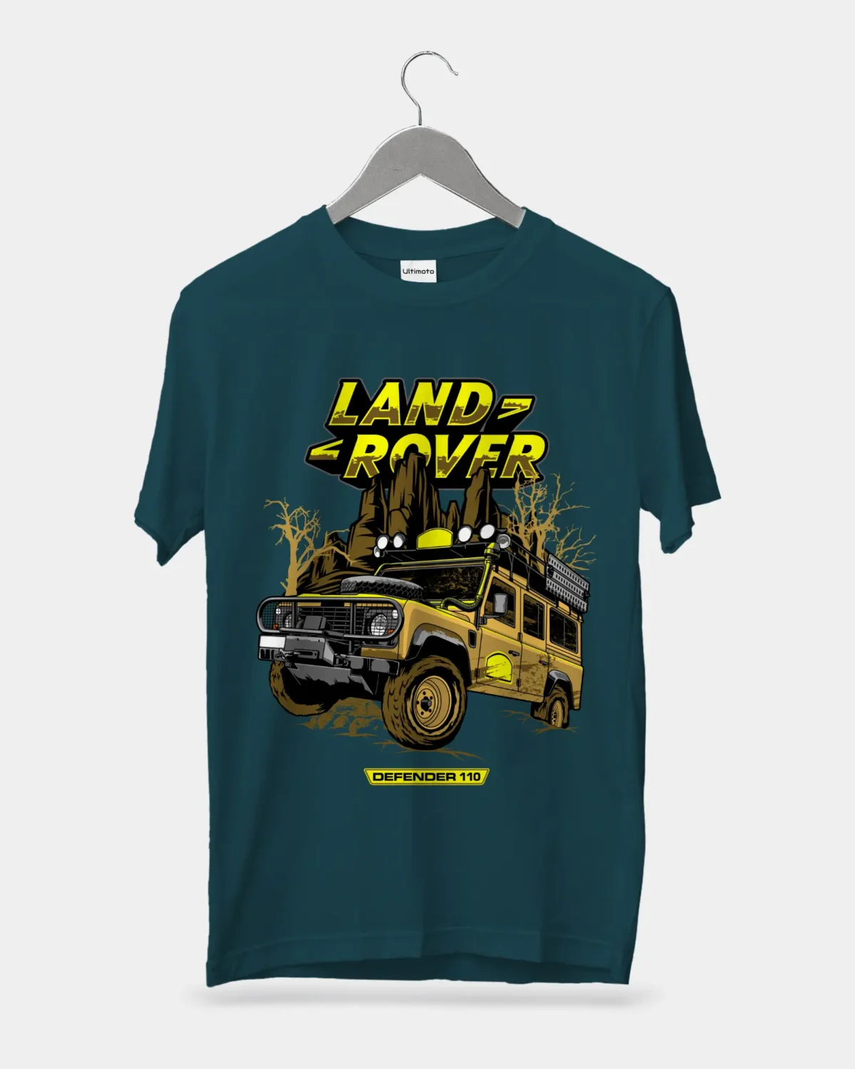 Land Rover Defender 110 Petrol Blue T-Shirt