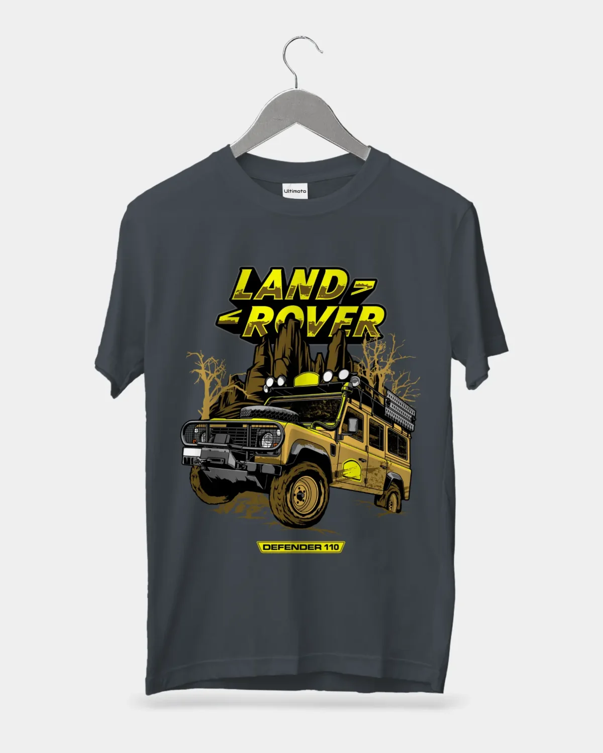 Land Rover Defender 110 Steel Grey T-Shirt