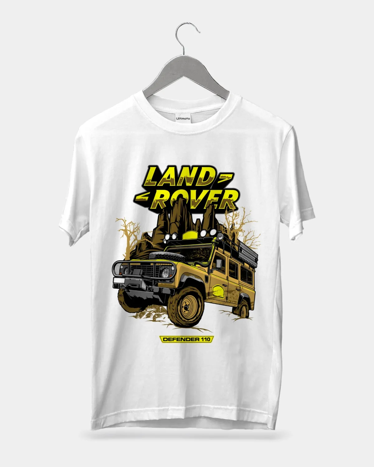 Land Rover Defender 110 White T-Shirt