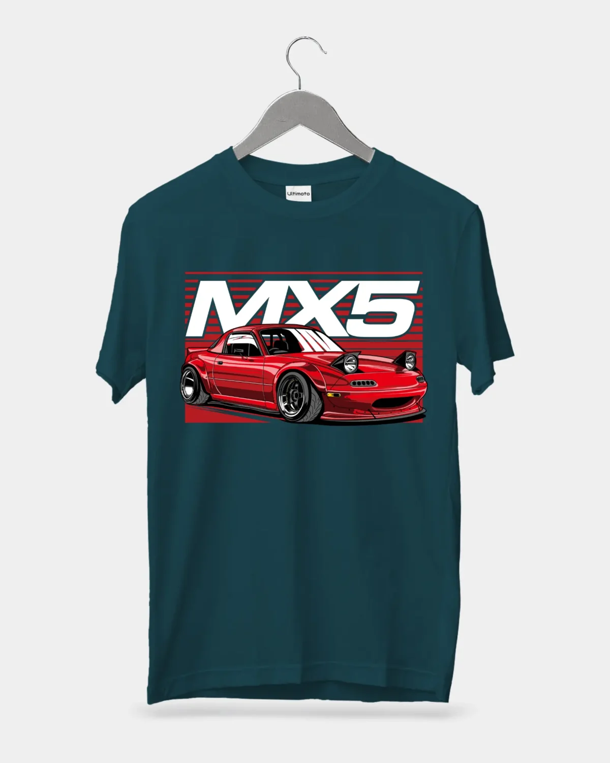 Mazda MX-5 Petrol Blue T-Shirt