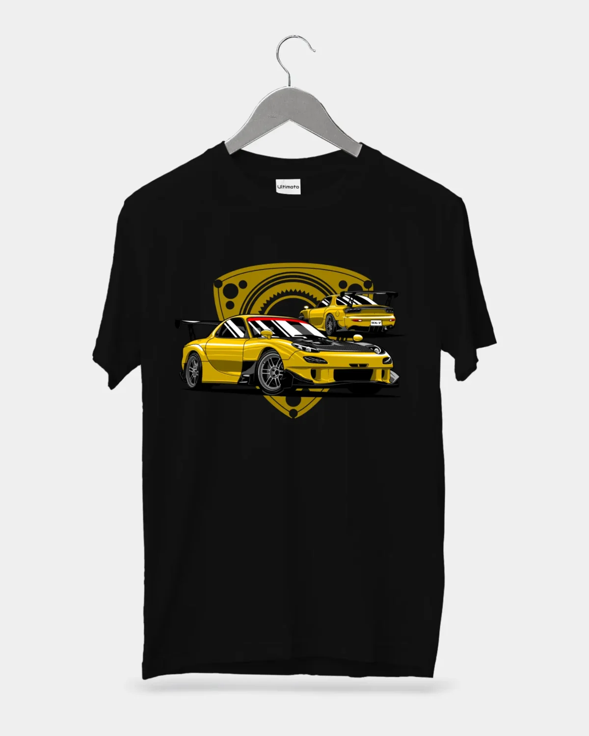 Mazda RX-7 Black T-Shirt