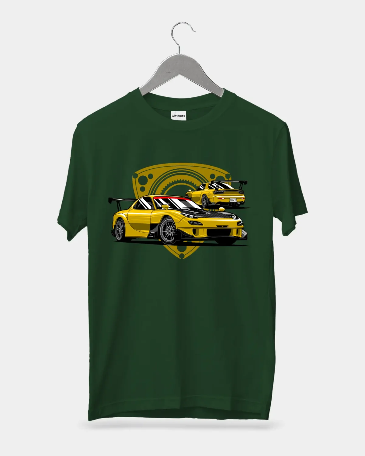 Mazda RX-7 Bottle Green T-Shirt