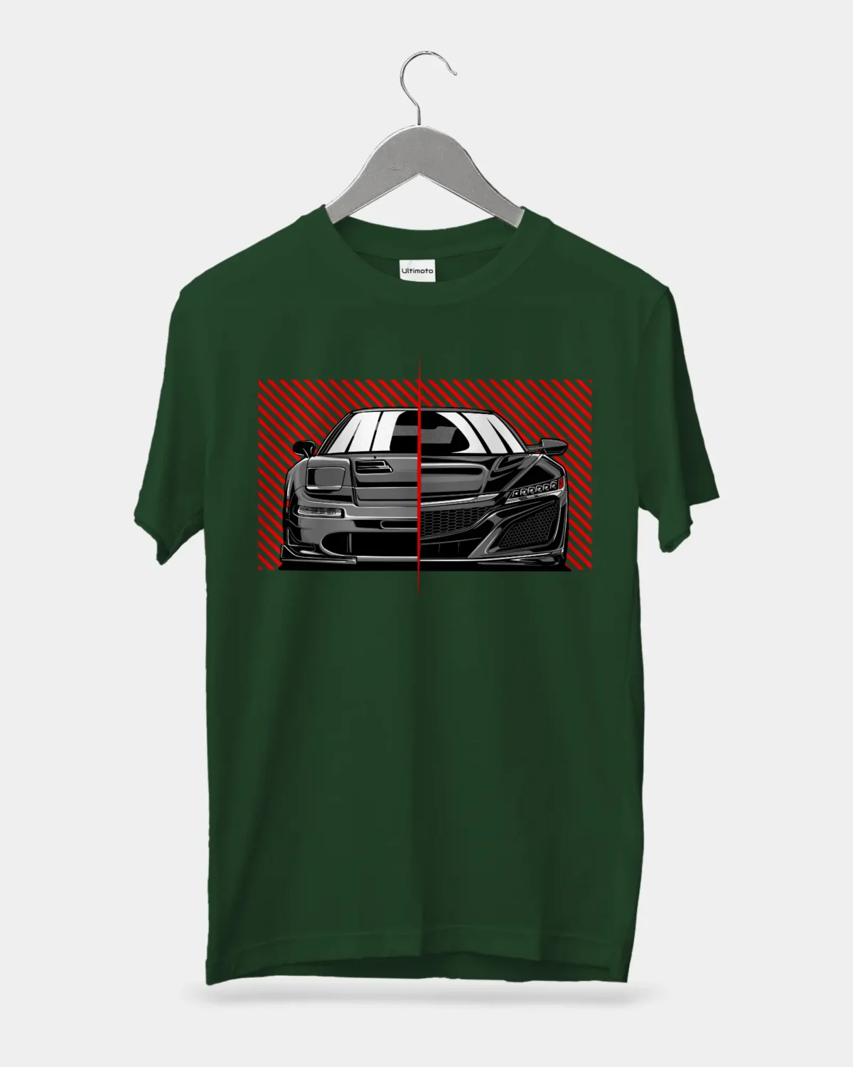 NSX Evolution Bottle Green T-Shirt