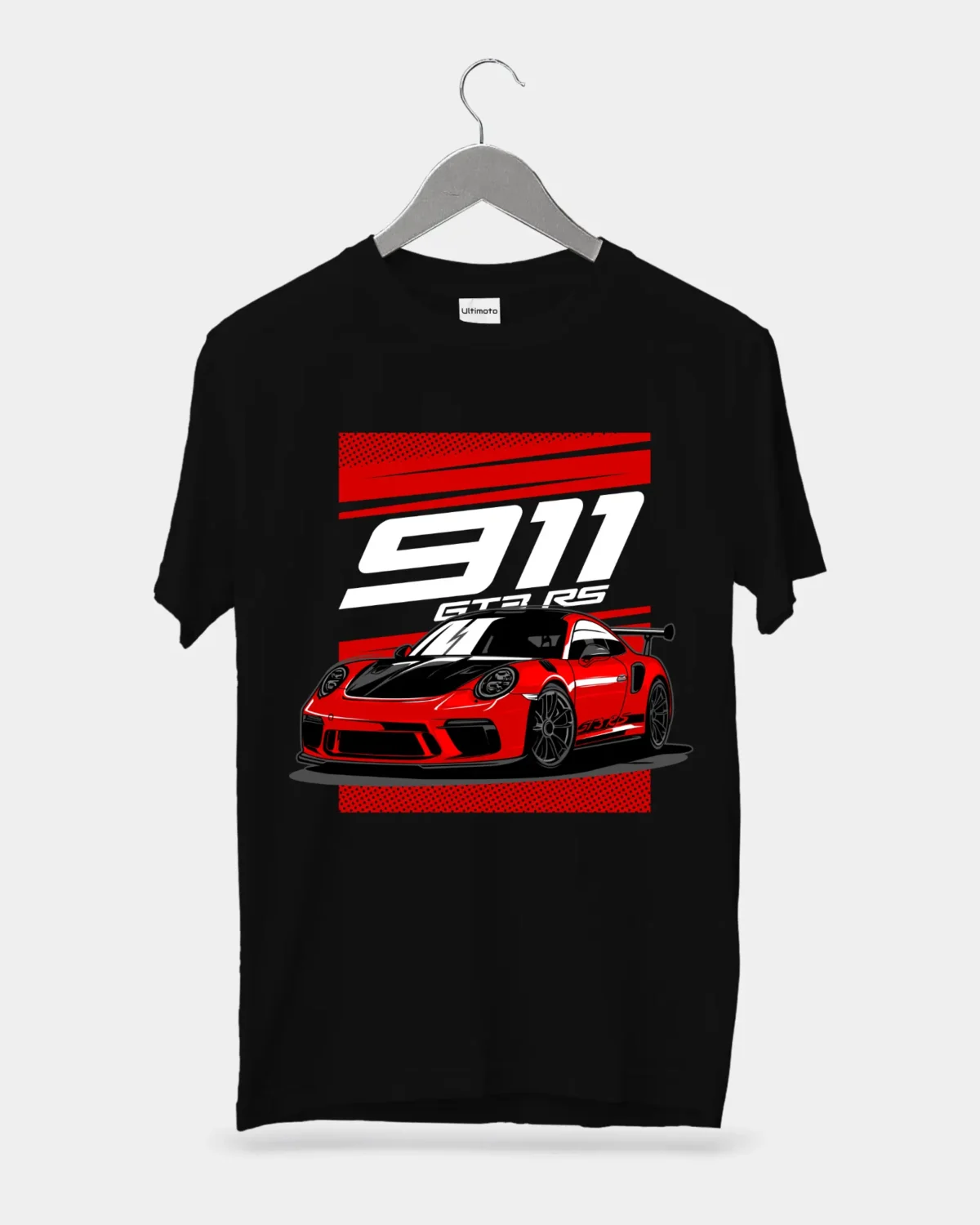 Porsche 911 GT3 RS Black T-Shirt