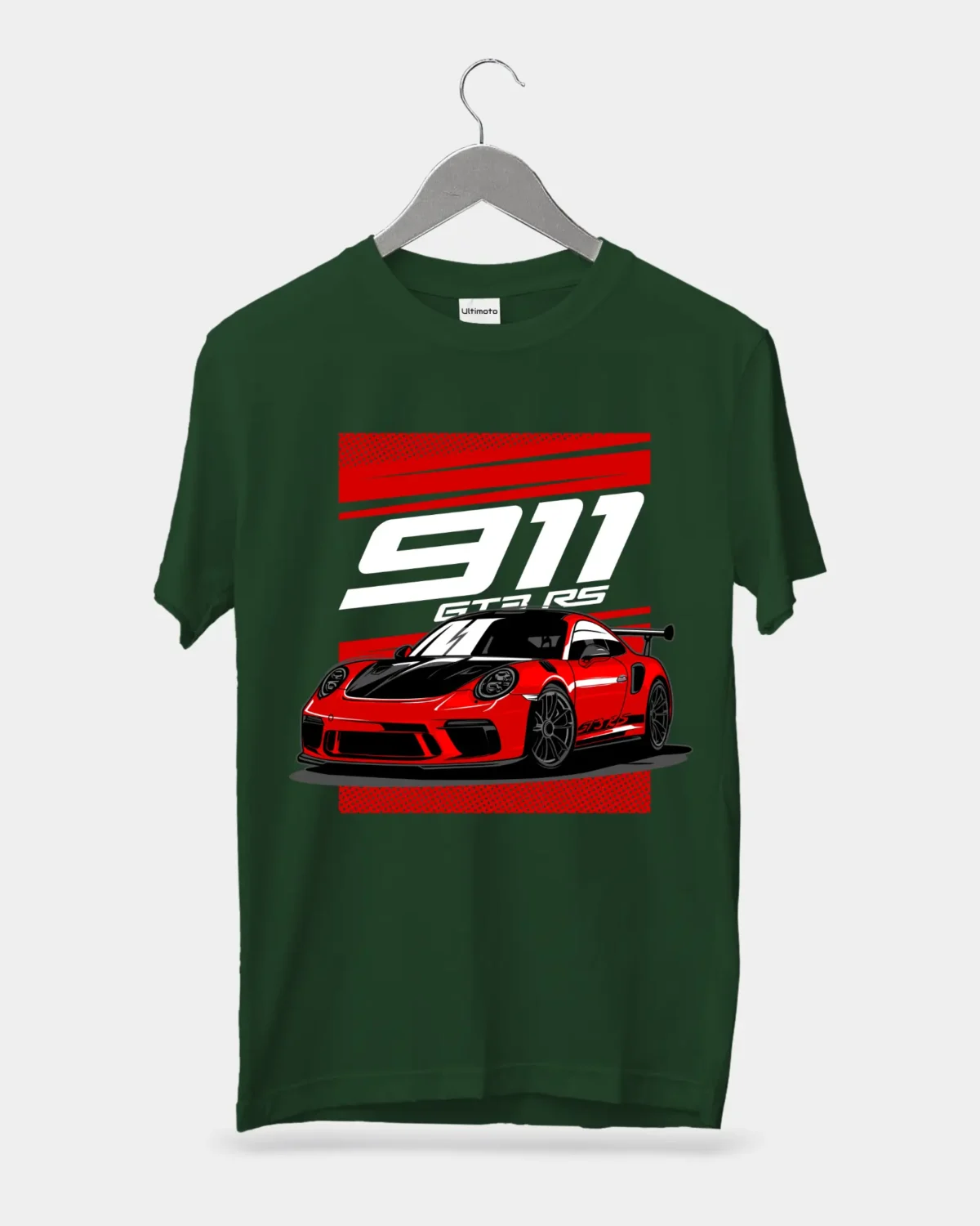 Porsche 911 GT3 RS Bottle Green T-Shirt