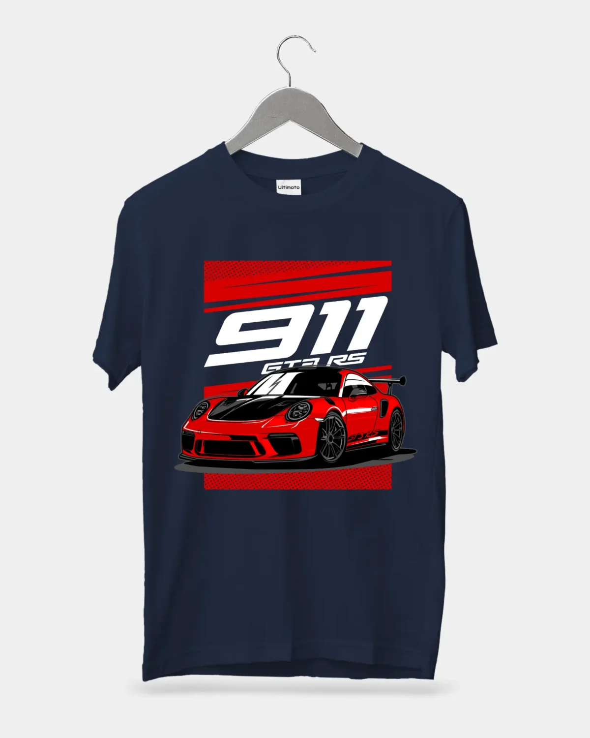 Porsche 911 GT3 RS Navy Blue T-Shirt