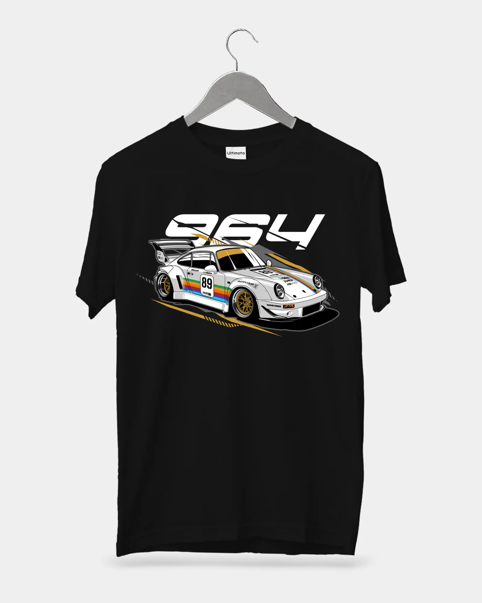 Buy Porsche 964 RWB T Shirt Online in India UltiMoto