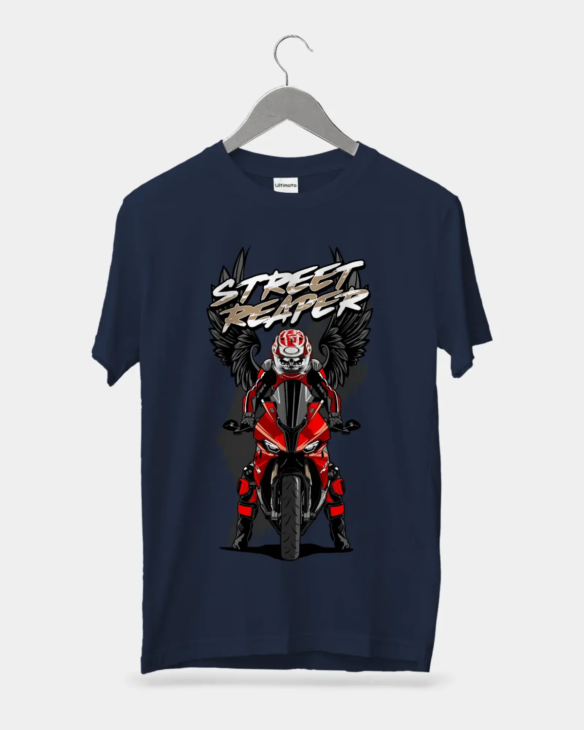 Street Reaper Navy Blue T-Shirt