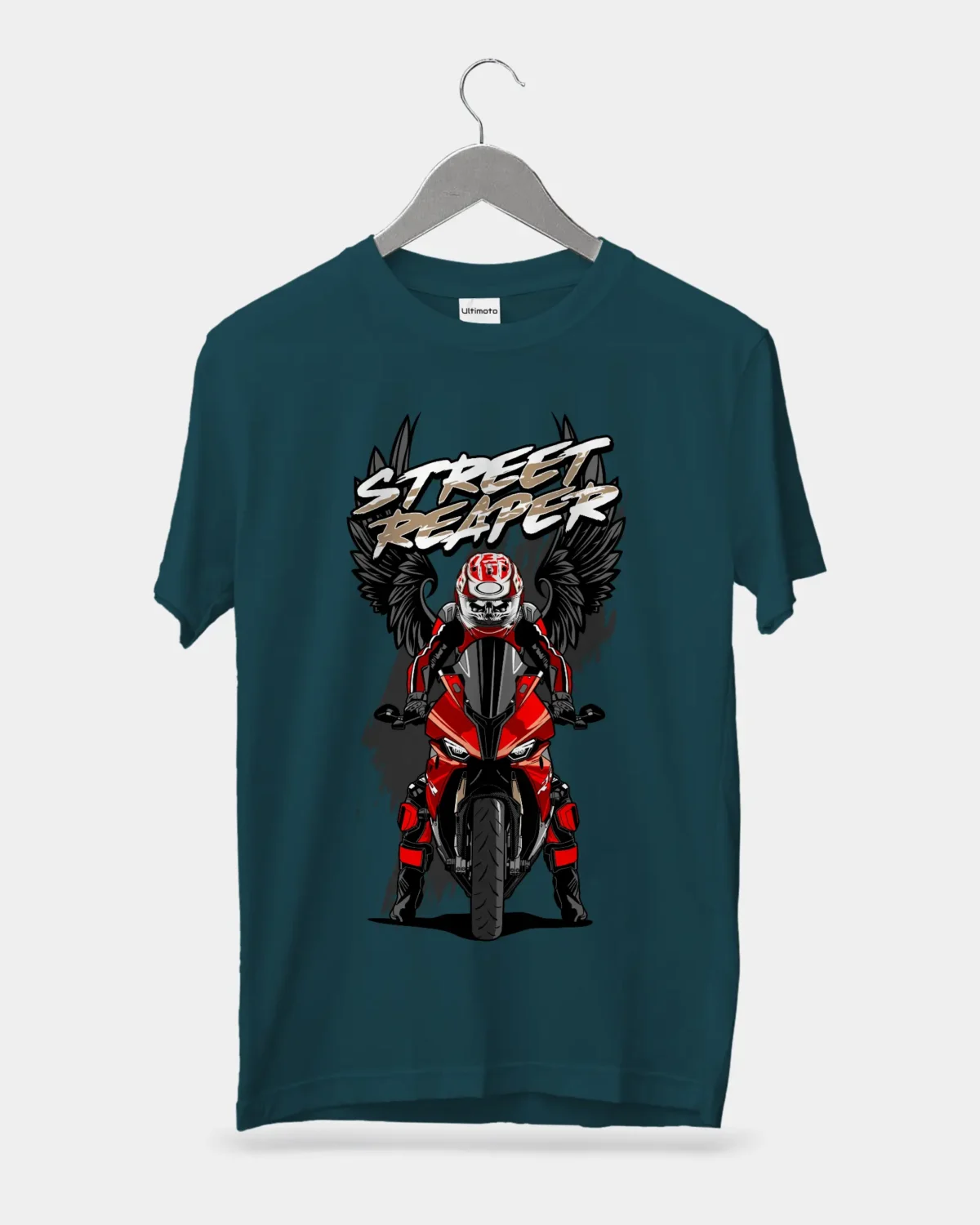 Street Reaper Petrol Blue T-Shirt