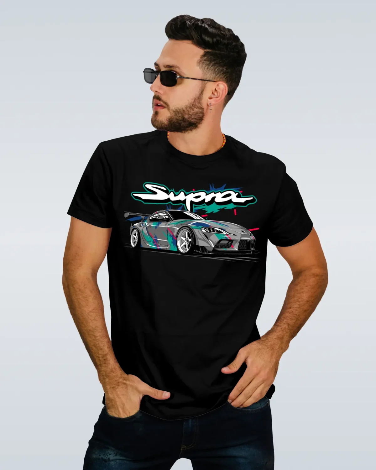 Supra Mk5 Black T-Shirt 3