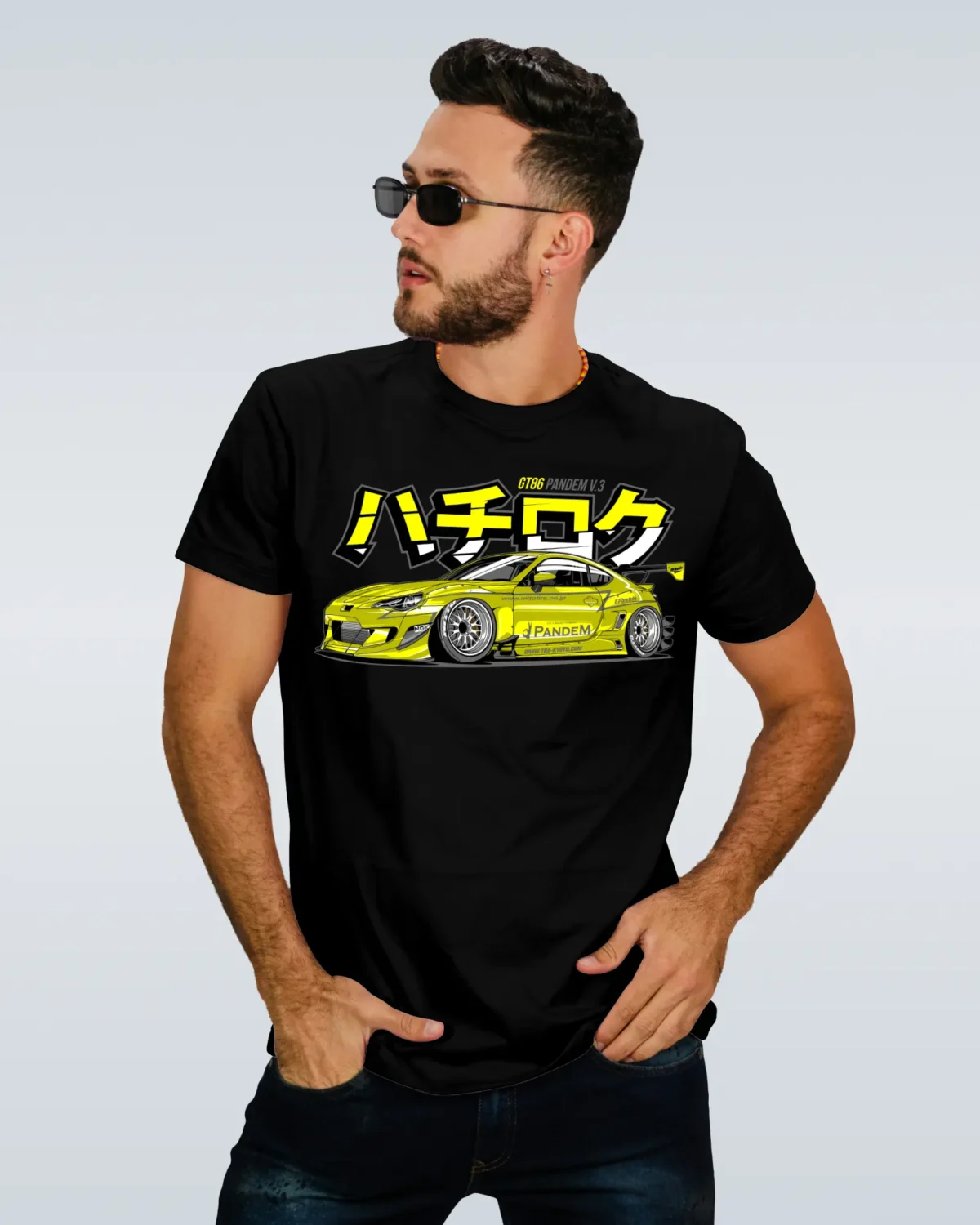 Toyota GT86 Pandem Black T-Shirt 3