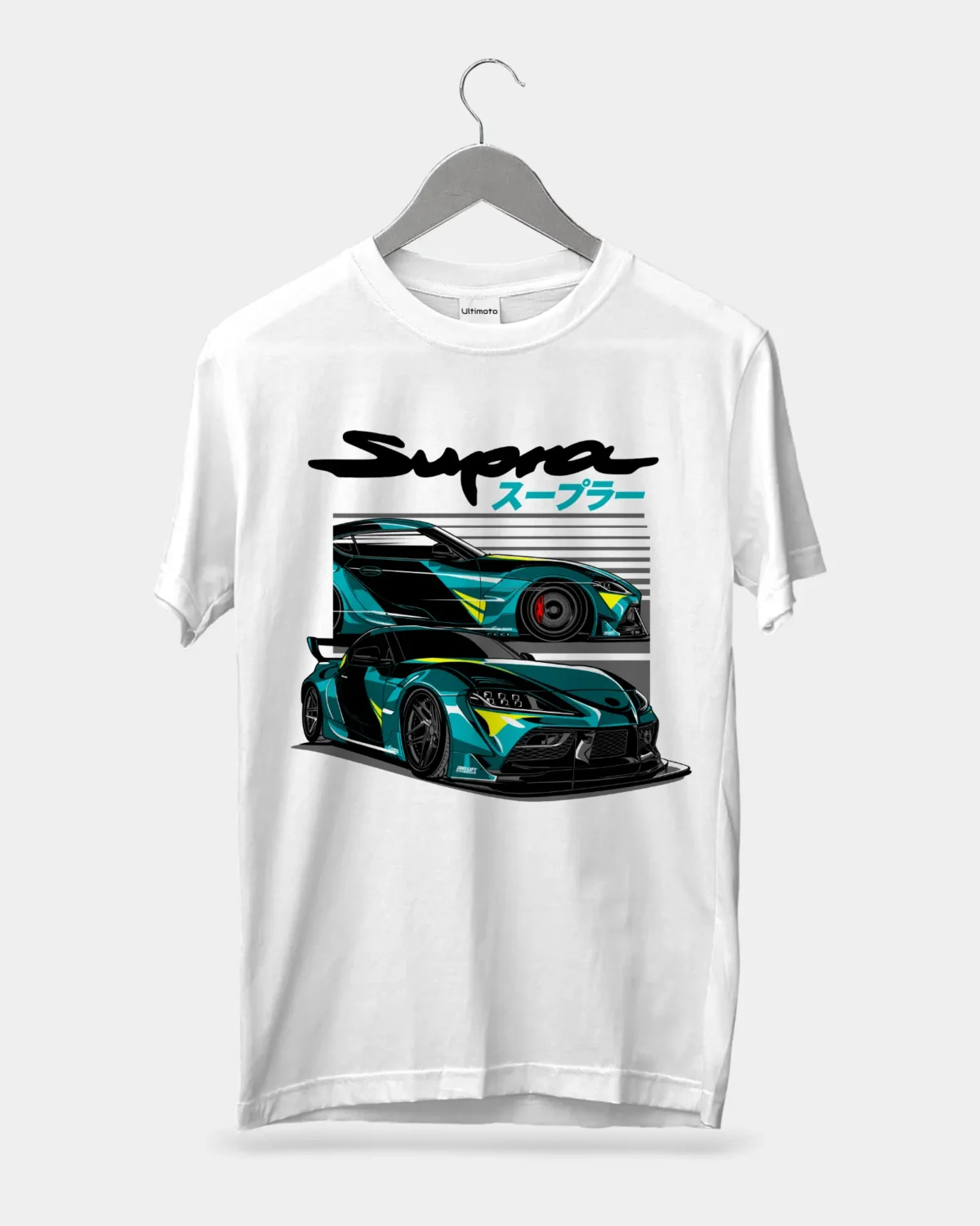 Toyota Supra A90 White T-Shirt