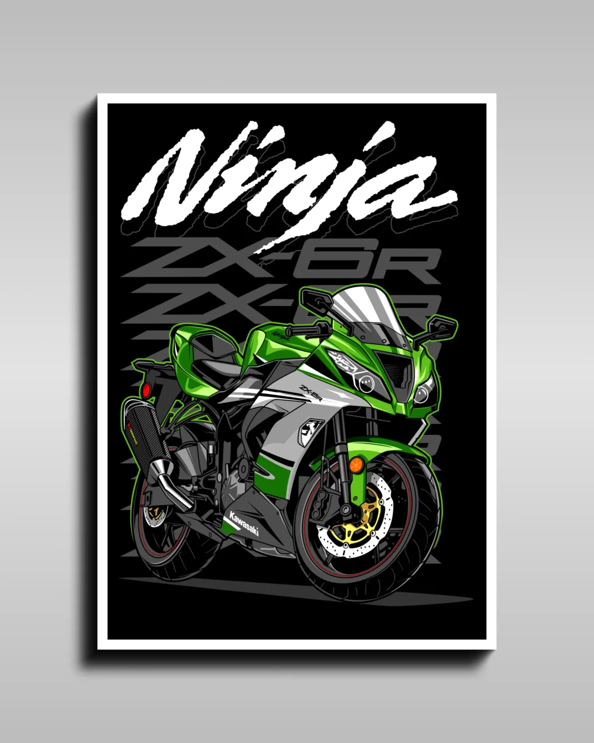 Ninja ZX-6R Poster